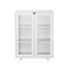 Armoire vitrée basse Vidja, White