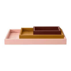 Arrange set de plateaux 3 pièces, Masala-amber-ruby