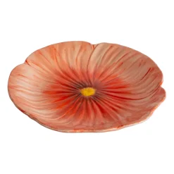 Assiette à dessert Poppy 20,5x21 cm, Rouge