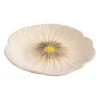 Assiette à dessert Poppy 20,5x21 cm, Beige
