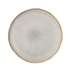 Assiette à dessert Sandrine Ø22 cm, gris clair