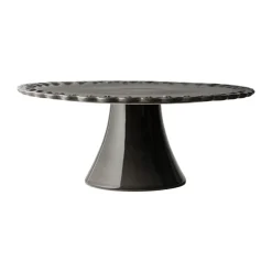 Assiette à gâteau Tulipa Ø30 cm, Almost black