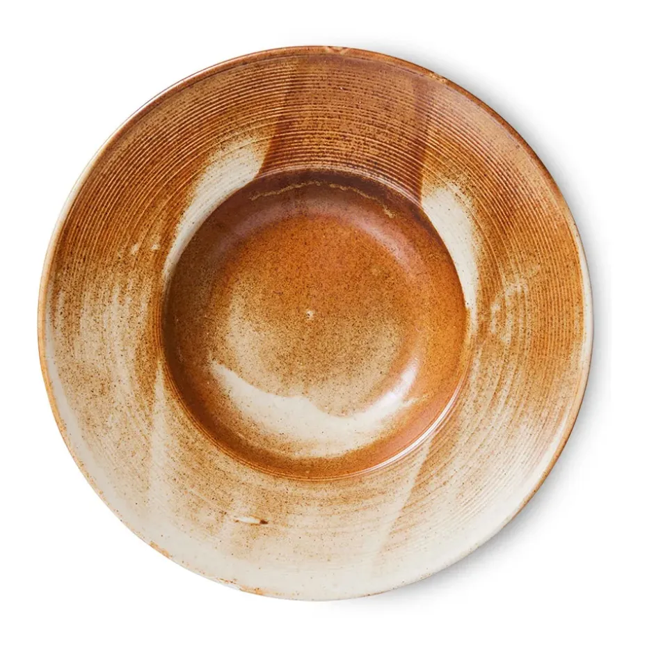 Assiette à pâtes Home Chef Ø28,5 cm, Rustic cream-brown