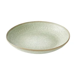Assiette à soupe Relief Ø22 cm, Vert