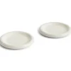 Assiette Barro, Off-white, Ø18 cm lot de 2