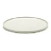 Assiette basse Cena S Ø18 cm, Ivoire