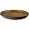 Assiette Bitz Gastro Ø27 cm, Noir-ambre