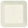 Assiette carrée Teema blanche, blanc