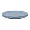 Assiette Club thermoplastique biocirculaire Ø26 cm, 4 pièces, Nature flower blue