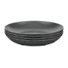 Assiette creuse Club thermoplastique biocirculaire Ø22 cm, 4 pièces, Nature ash grey