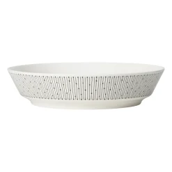Assiette creuse Mainio Sarastus Ø23 cm, Noir-blanc