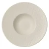Assiette creuse Manufacture Rock Ø28 cm, Blanc