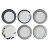 Assiette creuse Pacific, 6 pièces, 22 cm
