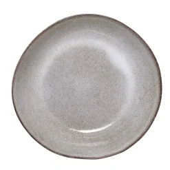 Assiette creuse Sandrine, gris