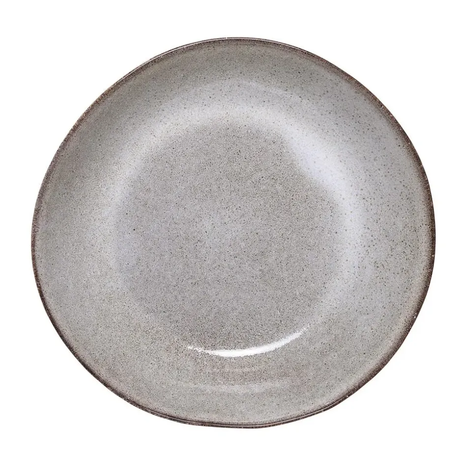 Assiette creuse Sandrine, gris