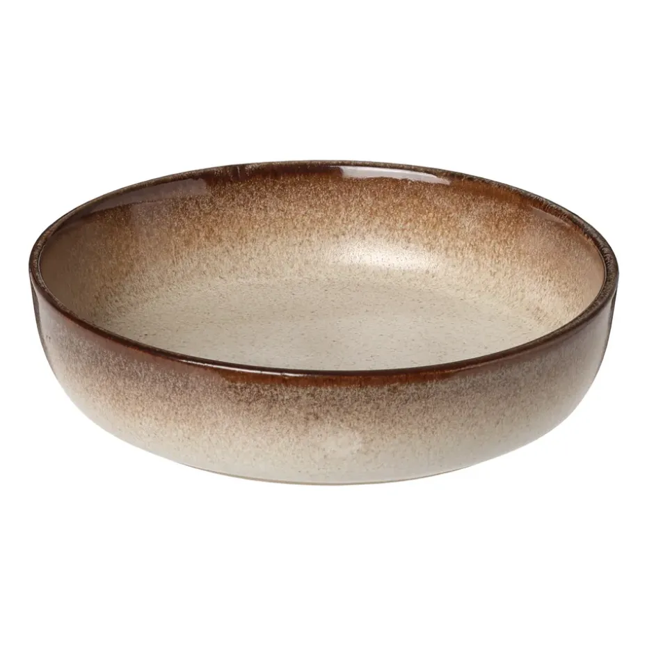 Assiette creuse Søholm Sonja Ø18 cm, Brown