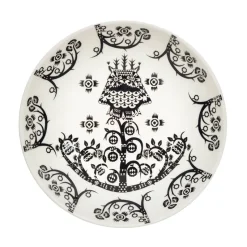 Assiette creuse Taika 20 cm, motif noir