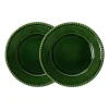 Assiette Daria Ø28 cm Lot de 2, Moss