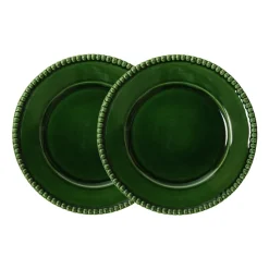 Assiette Daria Ø28 cm Lot de 2, Moss