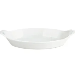 Assiette de service ovale Pillivuyt, 28 x 16 cm