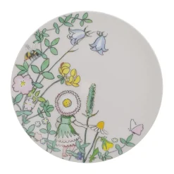 Assiette Elsa Beskow Blomsterfesten Ø20 cm, Multi