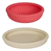 Assiette et bol Mellow, Vanilla-CherryRed
