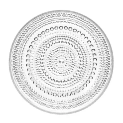 Assiette Kastehelmi Ø24,8 cm, transparent