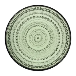 Assiette Kastehelmi Ø17 cm, Vert pin