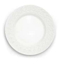 Assiette Lace 32 cm, Blanc