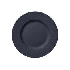 Assiette Manufacture Rock Ø22 cm, noir
