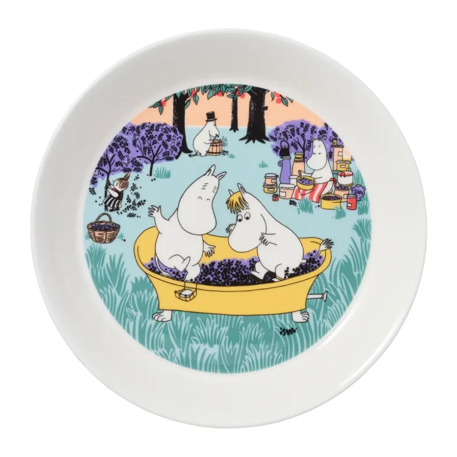 Assiette Moomin 2024 Berry Season, Ø19 cm