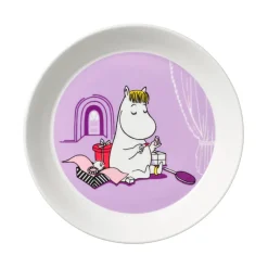 Assiette Moomin Snorkmaiden lilas, Lilas
