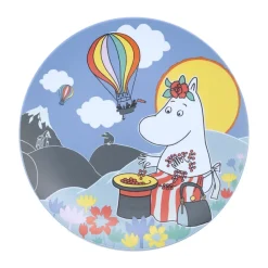 Assiette Mumin Festligheter Ø20 cm, Multi
