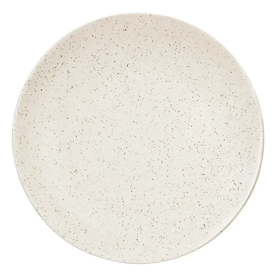 Assiette Nordic Vanilla Ø26 cm, Cream with grains