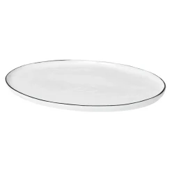 Assiette ovale Salt, 20x30 cm