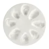 Assiette Oyster Ø27 cm, Blanc