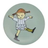 Assiette Pippi Circus Ø20 cm, Vert