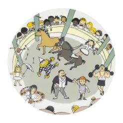 Assiette Pippi Circus Ø20 cm, Multi