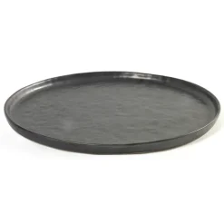 Assiette Pure 27 cm, Noir