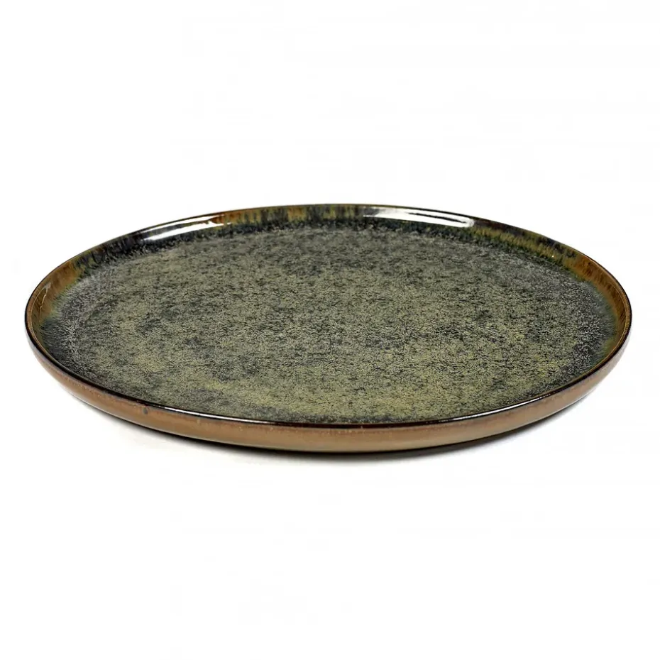 Assiette Surface 24 cm, Indi grey
