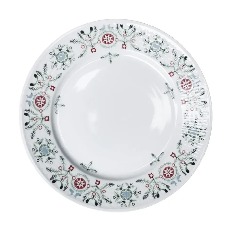 Assiette Swedish Grace Winter 27 cm, blanc