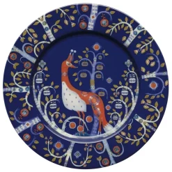 Assiette Taika 22 cm, bleu