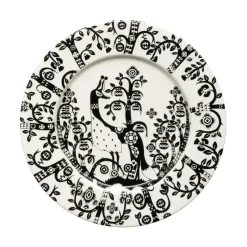 Assiette Taika 22 cm, noir