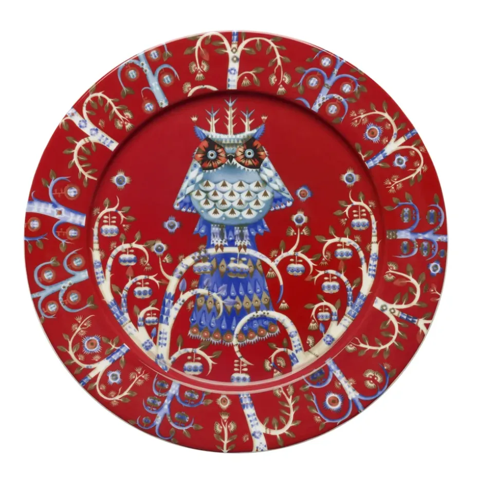 Assiette Taika 27 cm, rouge