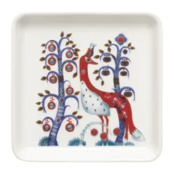 Assiette Taika 12x12 cm, Blanc