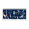 Assiette Taika 12x24 cm, Bleu