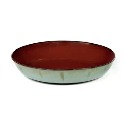 Assiette Terres de Rêves 21 cm, Rust-smokey blue
