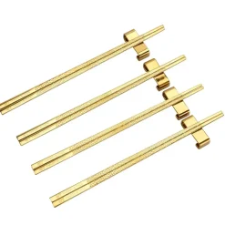 Baguettes Kito Chopsticks Lot de 4, Laiton