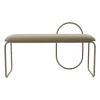 Banc Angui bouclé, Taupe