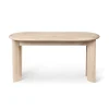 Banc Bevel 90 cm, Chêne blanchi à l’huile